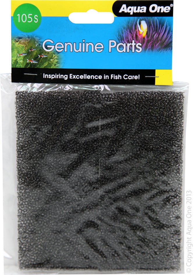 Aqua One Sponge 105S 2 Pack - Woonona Petfood & Produce
