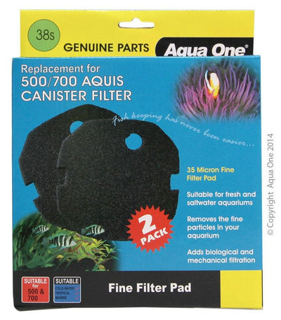 Aqua One Sponge 38S 2 Pack