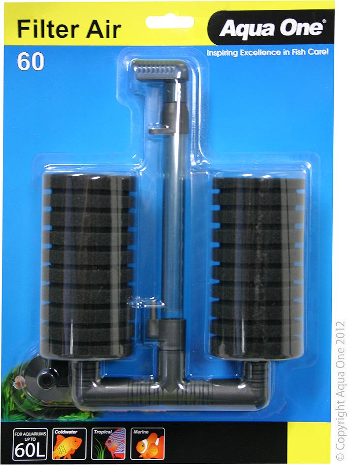Aqua One Sponge Air Filter 60 Suits up to 60 Litre Tanks - Woonona Petfood & Produce