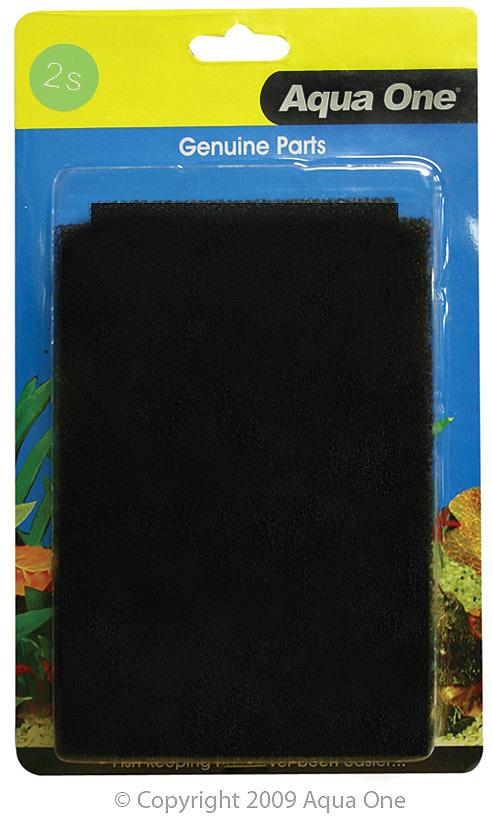 Aqua One Sponge Pad 2S 2 Pack - Woonona Petfood & Produce