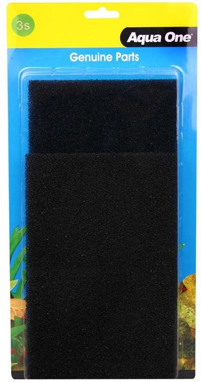 Aqua One Sponge Pad 3S 2 Pack