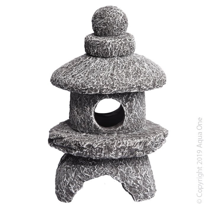 Aqua One Stone Lantern Ornament - Woonona Petfoods