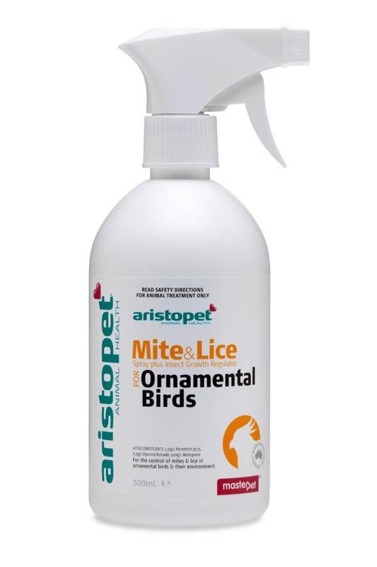 Aristopet Bird Mite & Lice Spray - Woonona Petfood & Produce
