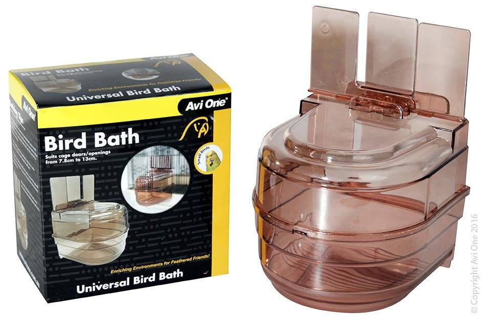 Avi One Bird Bath Universal 12x12.5x11cm - Woonona Petfood & Produce
