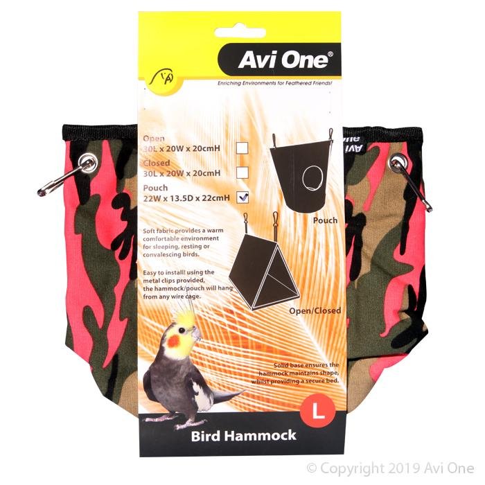 Avi One Bird Sleeping Pouch 22cm x 13cm x 22cm - Woonona Petfood & Produce