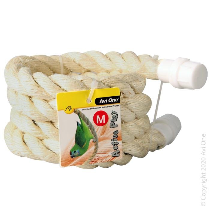 Avi One Bird Toy Boing Sisal Rope - Woonona Petfood & Produce