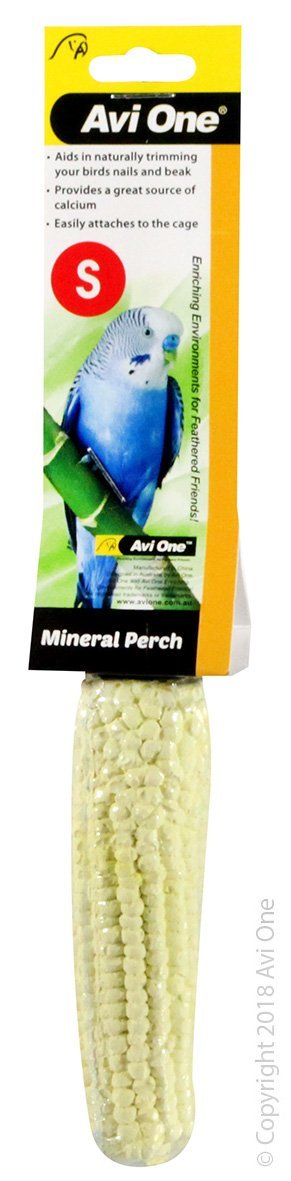 Avi One Perch Mineral Calcium Corn 10 X 3cm