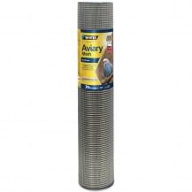 Aviary Mesh 1200mm 12mm x 12mm x .08mm 30 Metres Whites