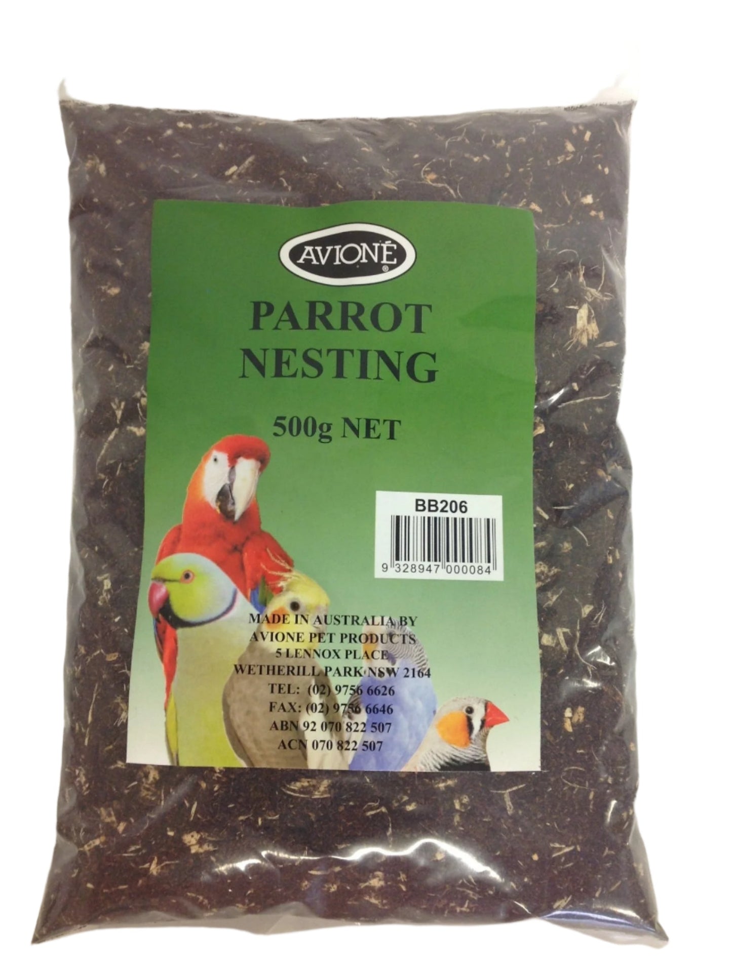 Avione Parrot Nesting - Woonona Petfood & Produce