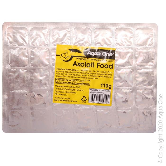 Axolotl Frozen Food 110g Aqua One – Woonona Petfood & Produce