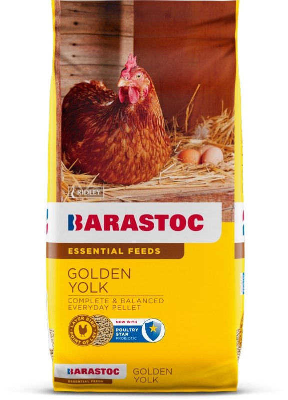 Barastoc Golden Yolk Layer Pellets 20kg - Woonona Petfood & Produce