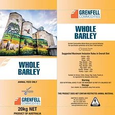 Barley Whole - Woonona Petfood & Produce