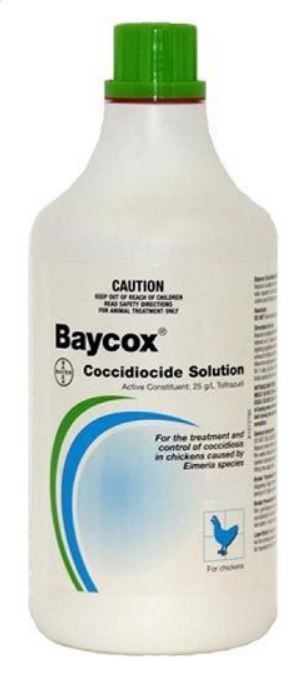 Baycox Poultry 1 Litre - Woonona Petfood & Produce