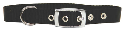 Beau Pets Collar Single Layer Black