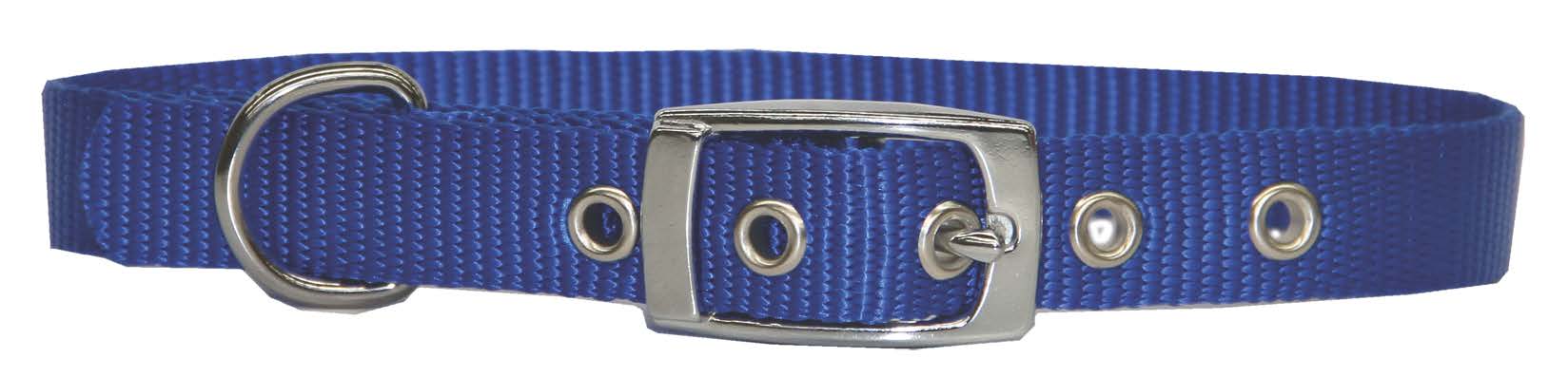 Beau Pets Collar Single Layer Blue - Woonona Petfood & Produce