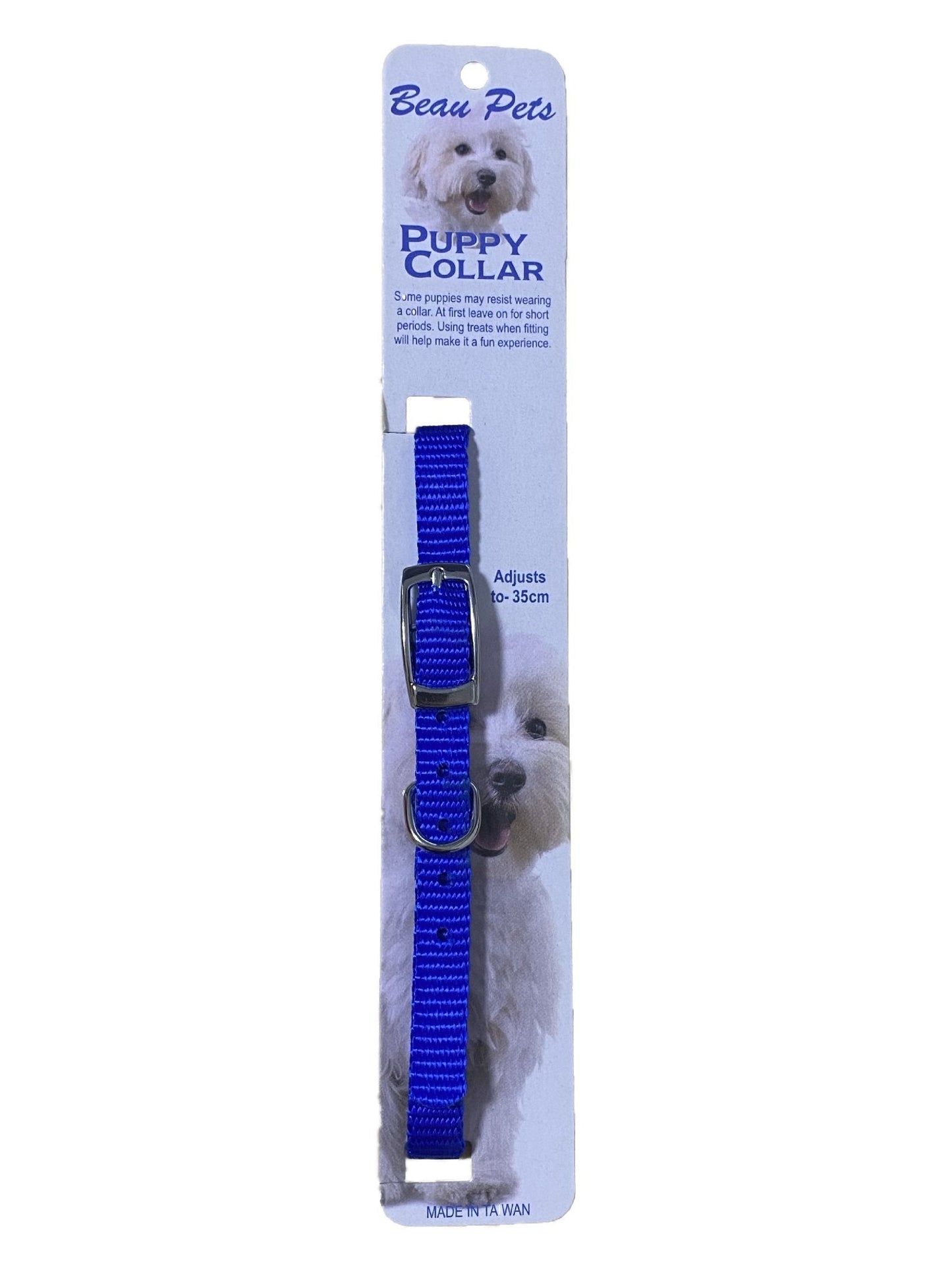 Beau Pets Puppy Collar Nylon 10mm - Woonona Petfood & Produce