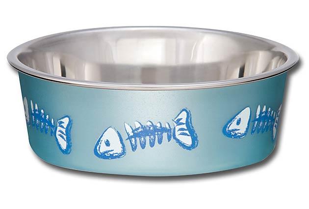 Bella Bowl Fish Blue 240ml Extra Small - Woonona Petfood & Produce