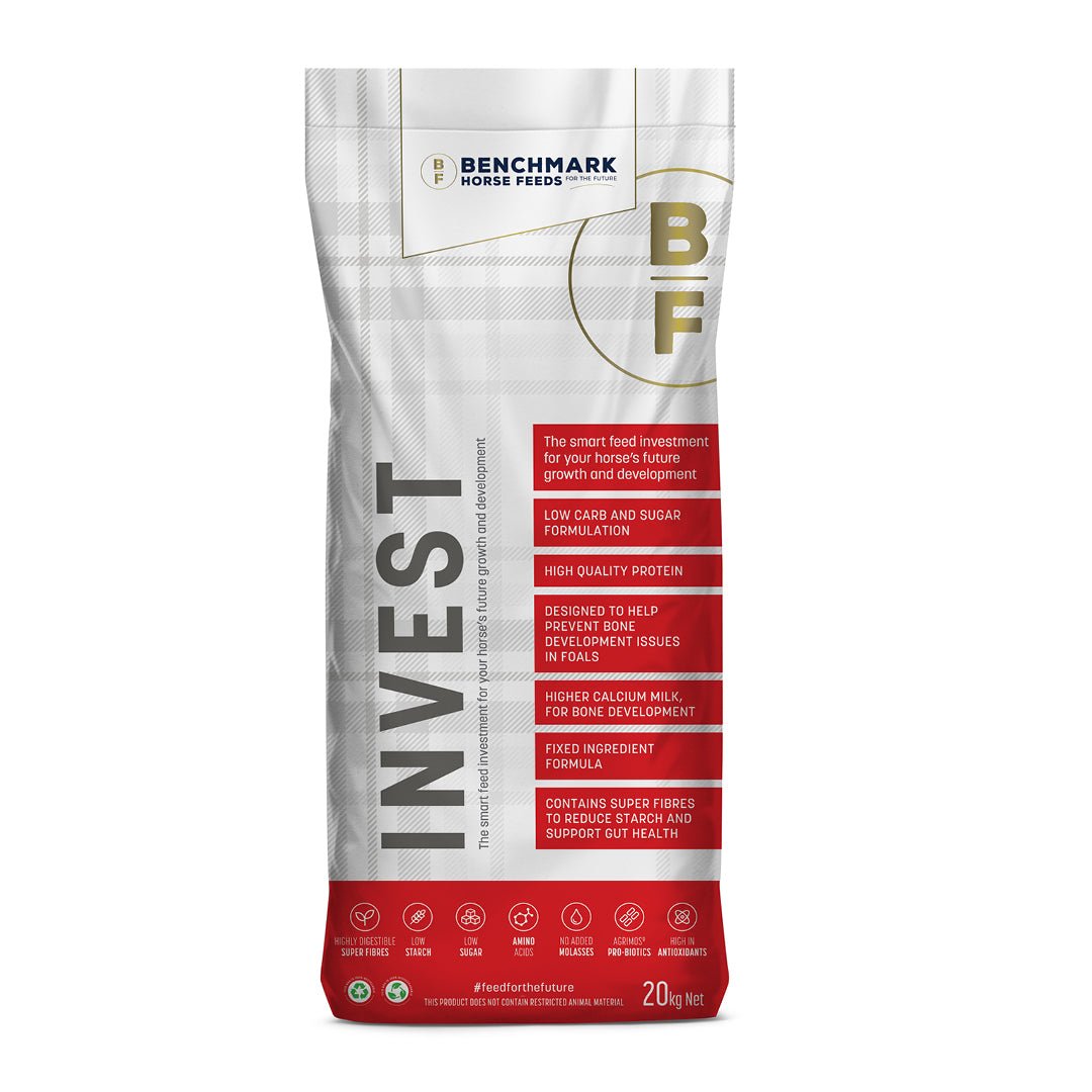 Benchmark Feeds Invest 20kg - Woonona Petfood & Produce