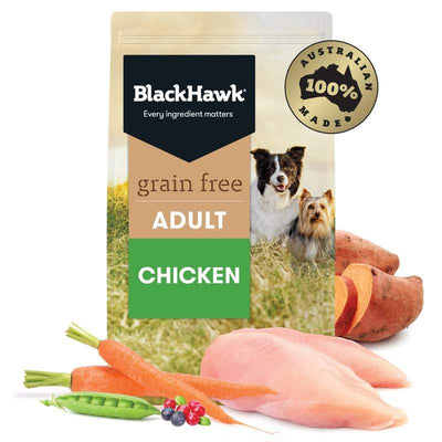 Black Hawk Grain Free Dry Dog Food Chicken - Woonona Petfood & Produce