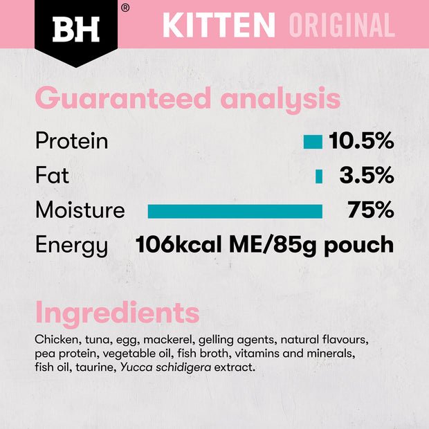 Black Hawk Wet Kitten Food Chicken and Ocean Fish 85g - Woonona Petfood & Produce