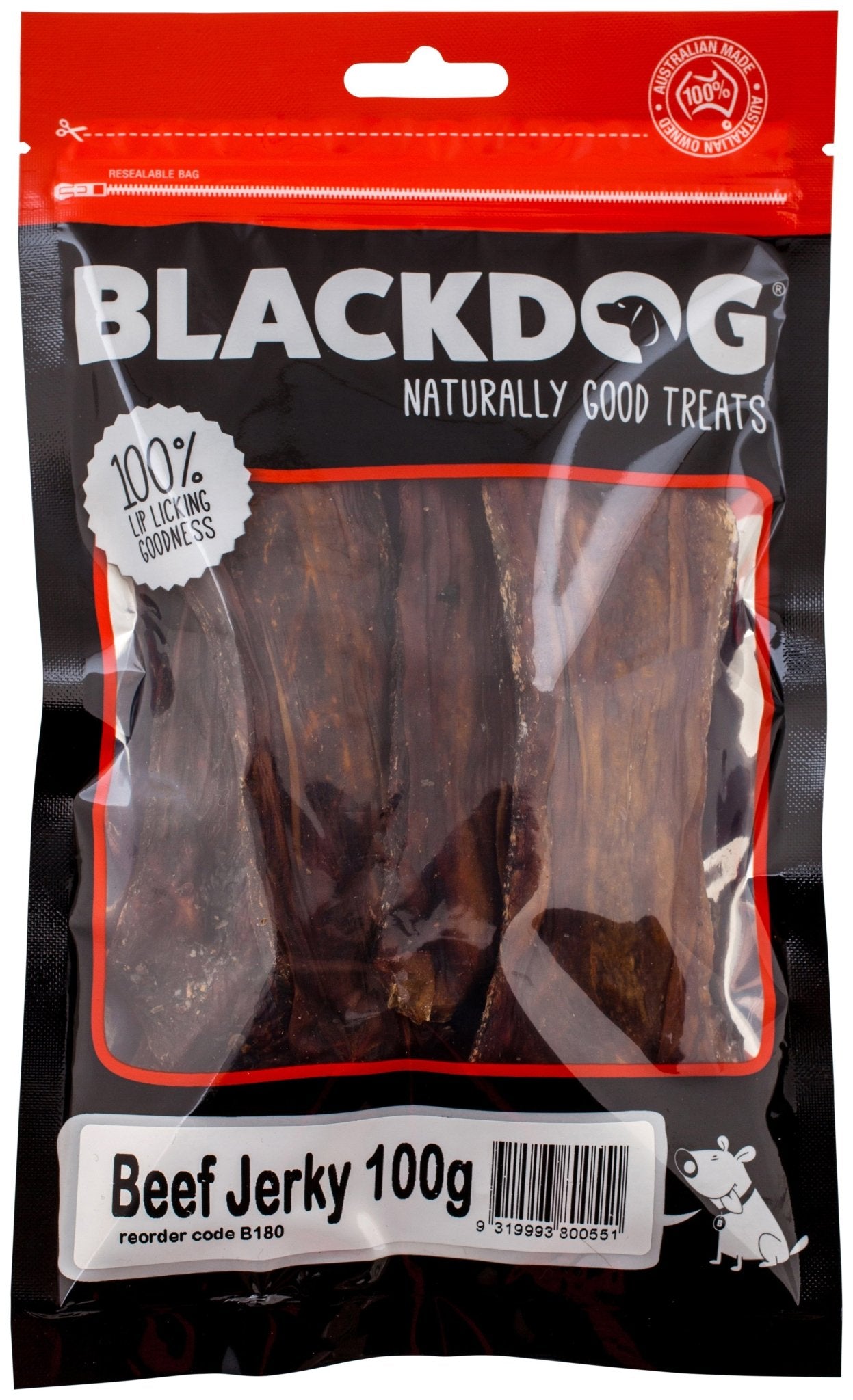 Black dog sale beef jerky