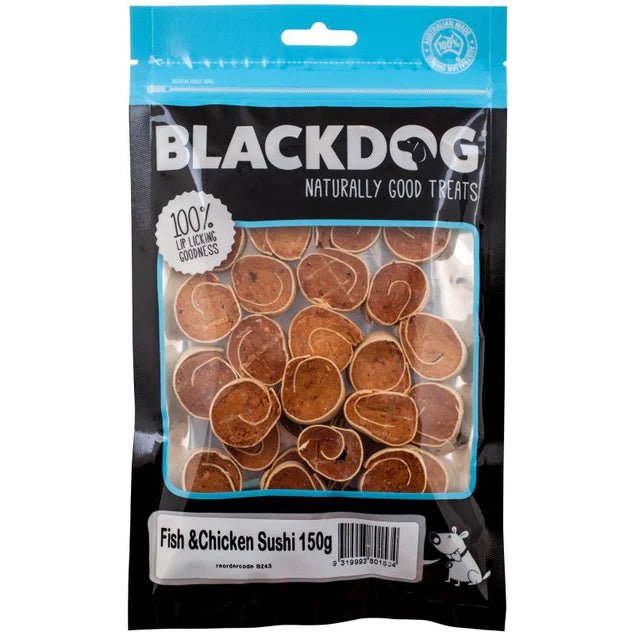 Blackdog Chicken and Fish Sushi 150g - Woonona Petfood & Produce