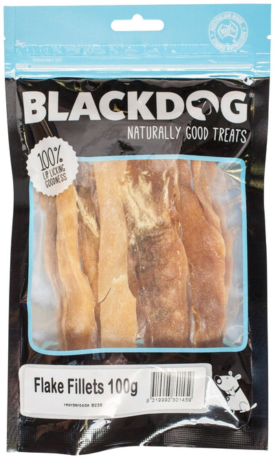 Blackdog Fish Flake Fillets 100g