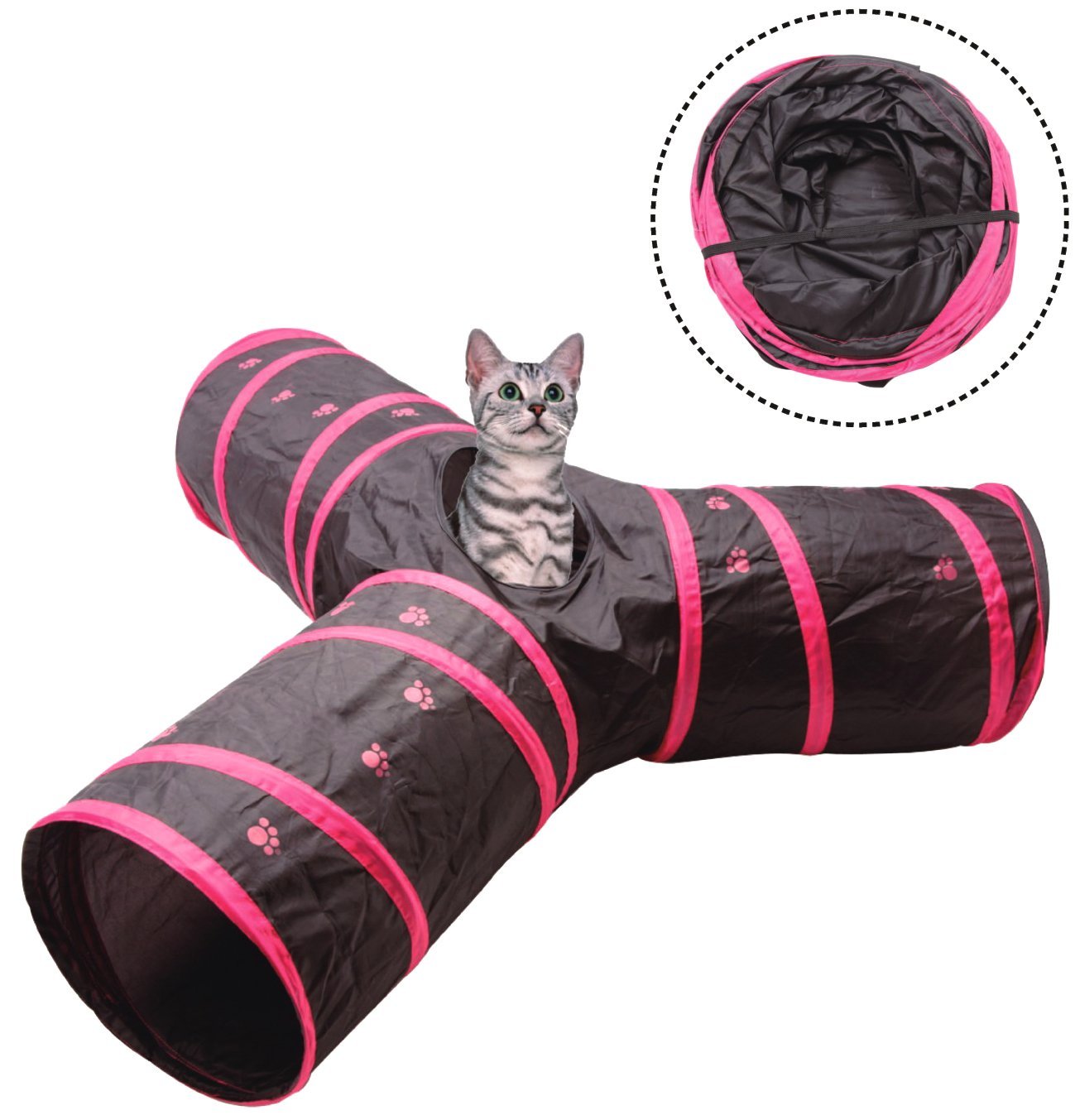 3 way cat tunnel best sale