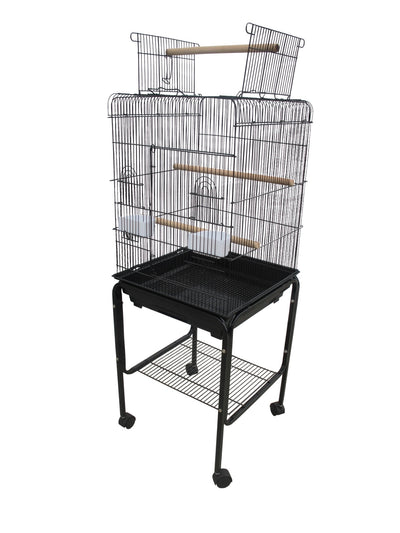 Bono Fido Open Top Budgie Cage and Stand 45138