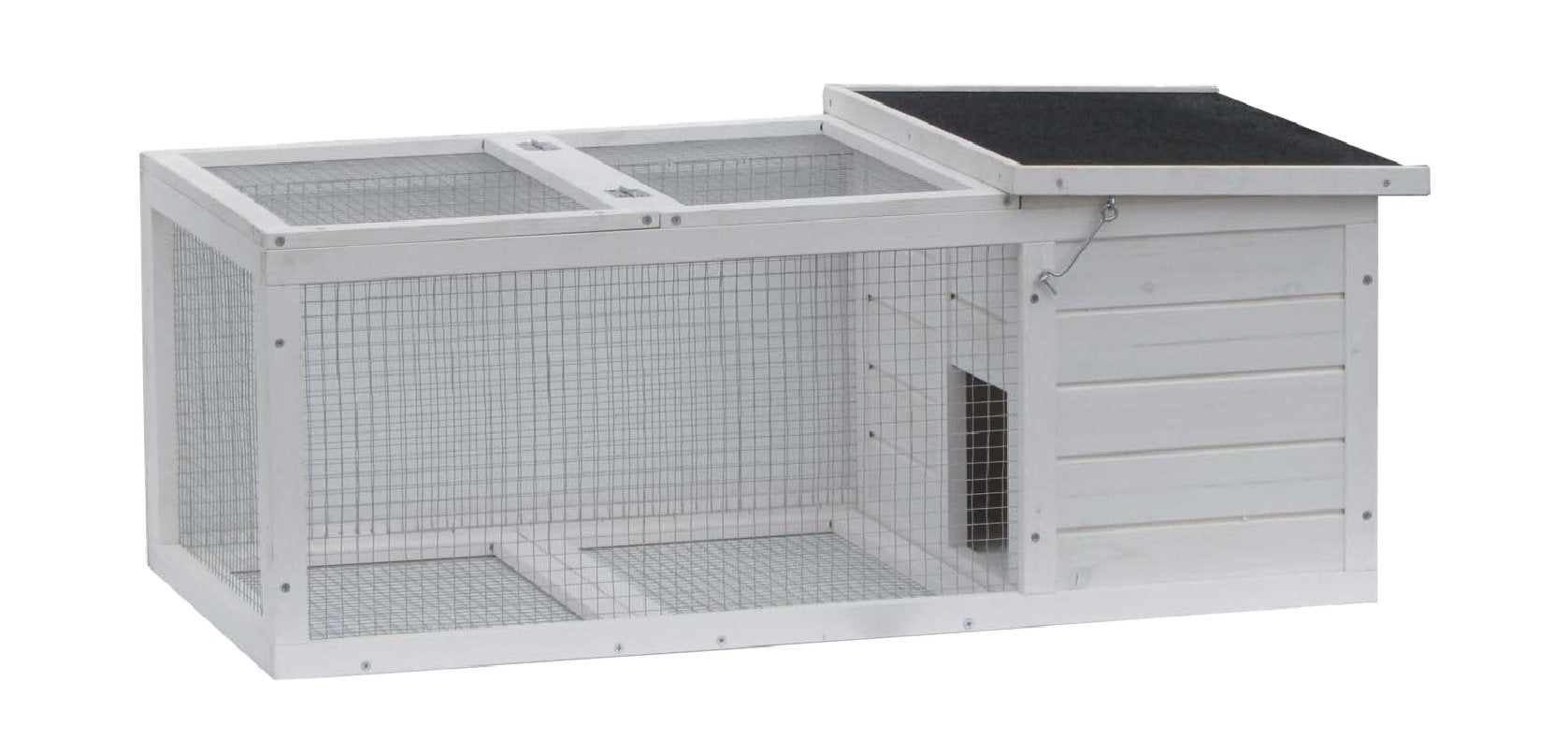 Bono Fido Rabbit Hutch K118 Classis Lawn Hutch - Woonona Petfood & Produce