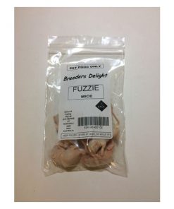 Breeders Delight Frozen Mice Fuzzies 7 Pack - Woonona Petfood & Produce