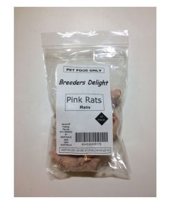 Breeders Delight Frozen Rats Pinkies 10 Pack - Woonona Petfood & Produce