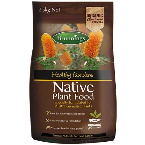 Brunnings Native Plant Food 2.5kg - Woonona Petfood & Produce