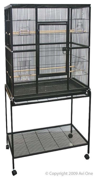 Bird Cage 604 Square Black Avi One