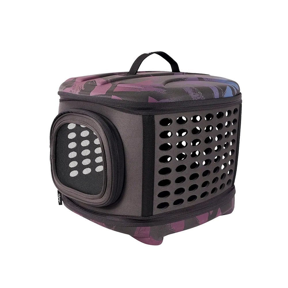 Carrier - Collapsible Traveling Hand Carrier Ibiyaya - Woonona Petfood & Produce