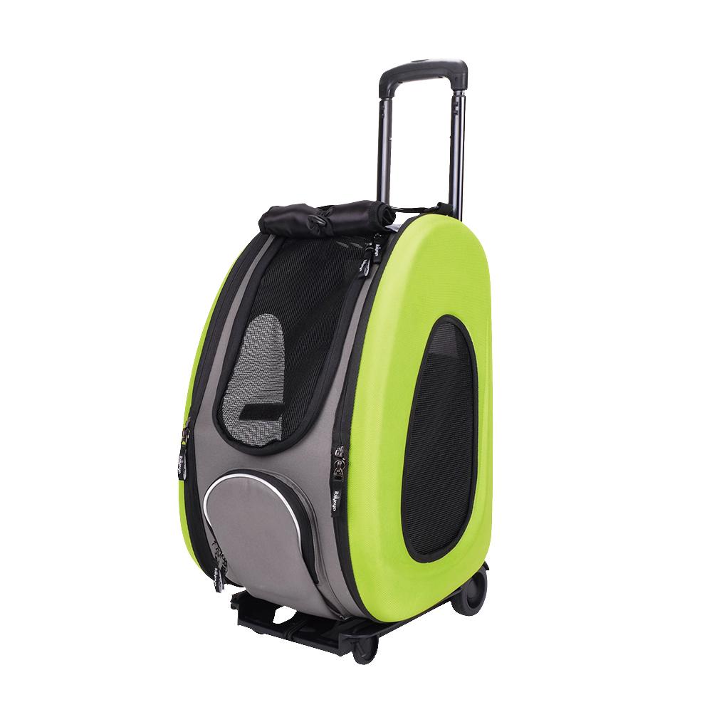 Carrier On Wheels Evo Apple Green - Woonona Petfood & Produce