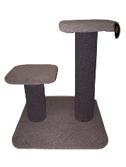 Cat Scratch CK4 2 Tier Post - Woonona Petfood & Produce