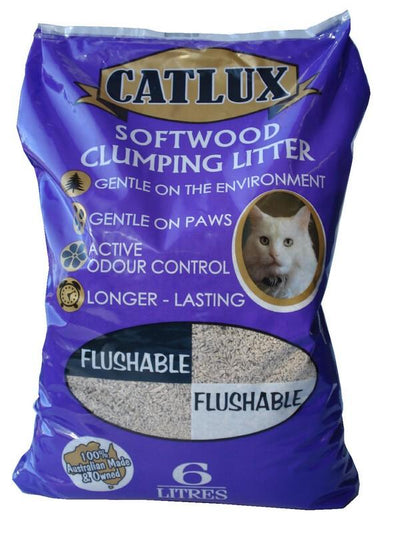 Catlux Clumping 6 Litre - Woonona Petfood & Produce