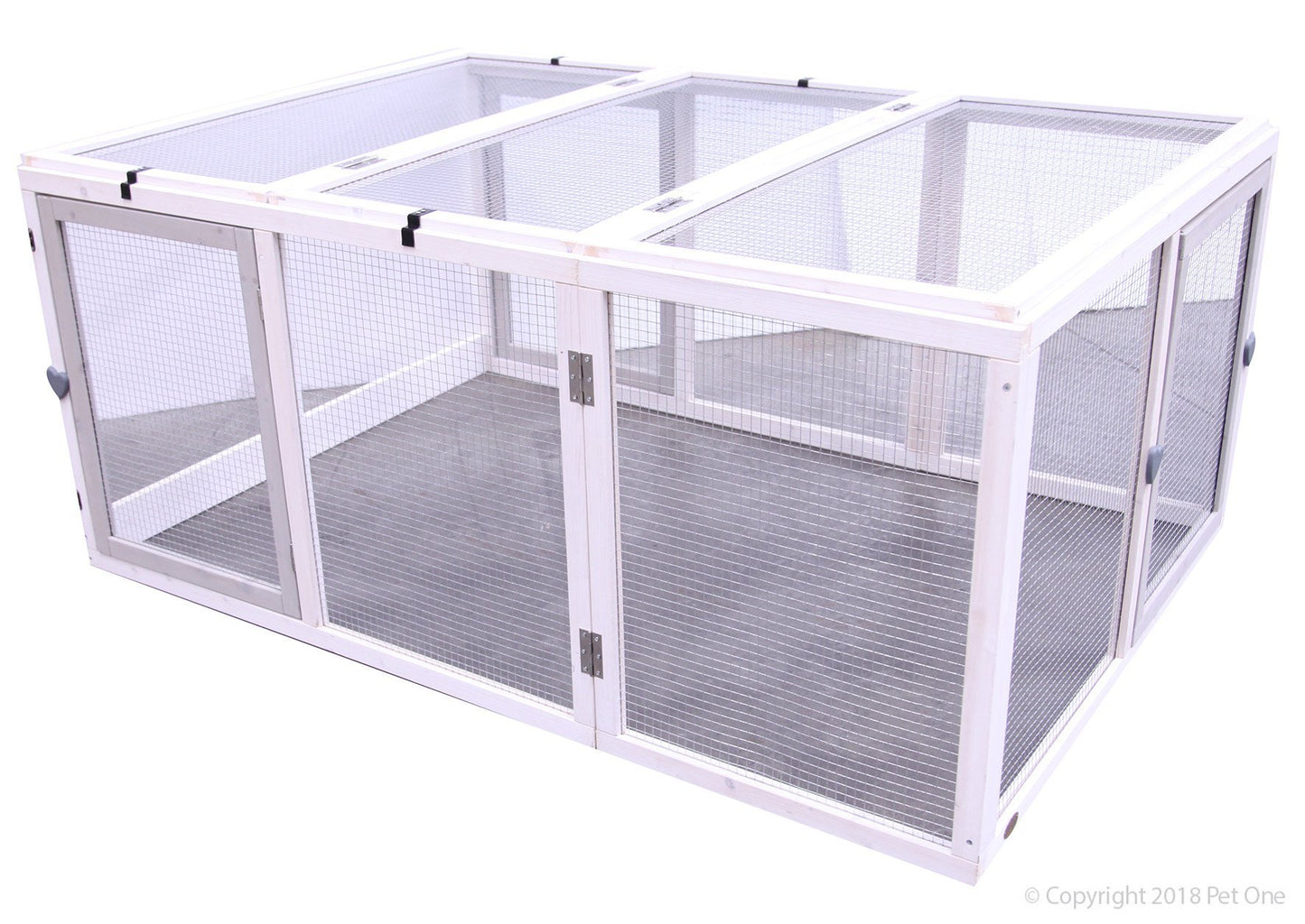 Chicken House Run 55589 112 x 159 x 70cm Pet One - Woonona Petfood & Produce