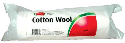 Value Plus Cotton Wool 375g