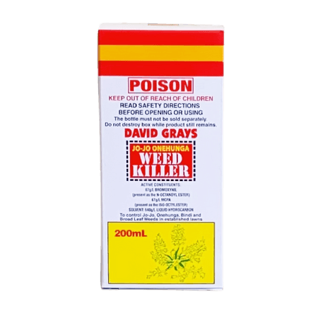 David Grays Jo Jo Onehunga Weed Killer 200ml - Woonona Petfood & Produce