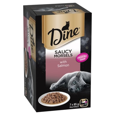 Dine Classic Salmon in Seafood Sauce 7x85g