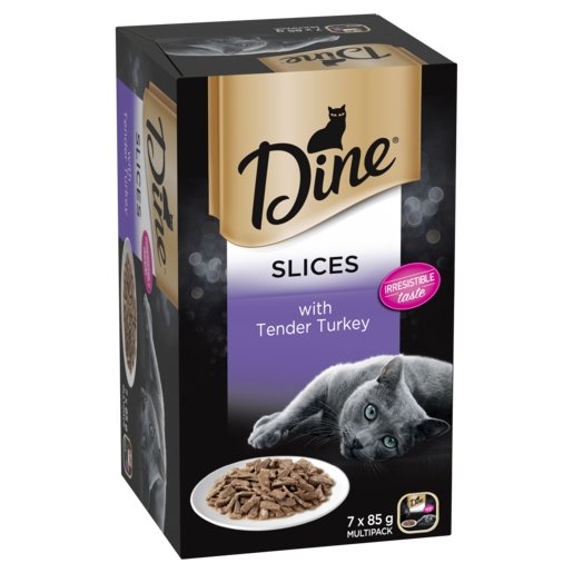 Dine 7x85g Turkey In Gravy - Woonona Petfood & Produce