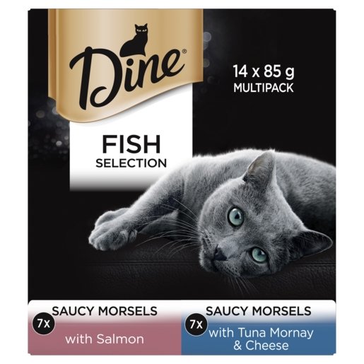 Dine Desire 14x85g Multi Pack Fish Selection - Woonona Petfood & Produce