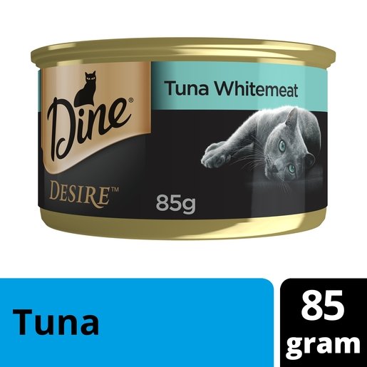 Dine Desire 85g Pure Tuna Whitemeat - Woonona Petfood & Produce