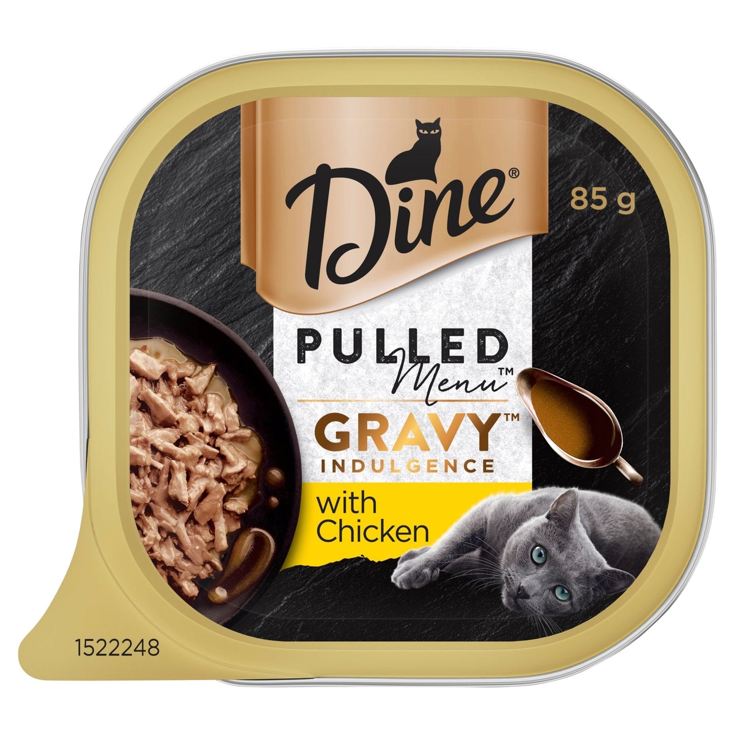 Dine Pulled Menu Gravy with Chicken 85g - Woonona Petfood & Produce