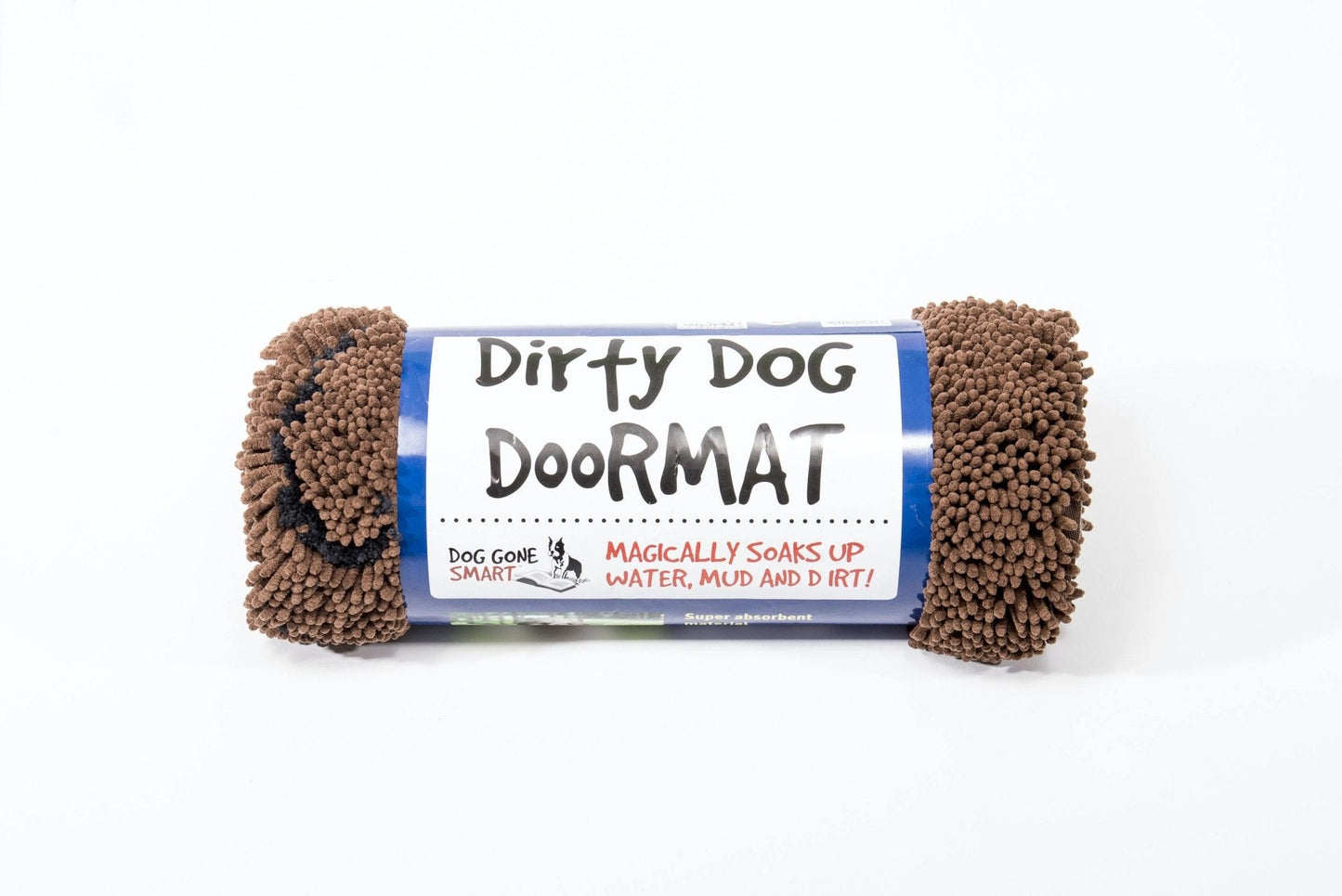 Dirty Dog Doormat Brown - Woonona Petfood & Produce