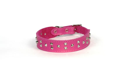 Dogue Collar Stud Muffin Fuschia