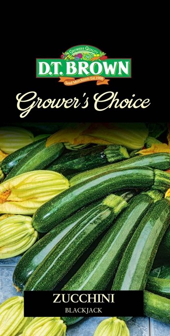 DT Brown Growers Choice Zucchini Blackjack - Woonona Petfood & Produce