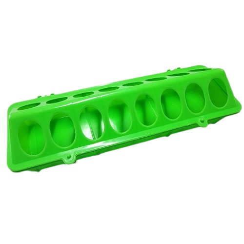 Elite Pet Plastic Chicken Trough With Lid 30cm - Woonona Petfood & Produce